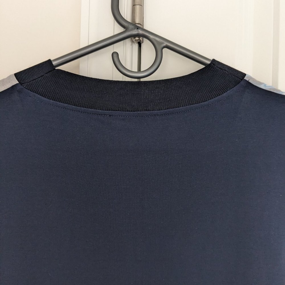 Calvin Klein - blue geometric dress - Picture 5 of 8